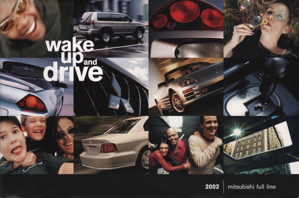 2002 Mitsubishi Full Line Brochure Page 2